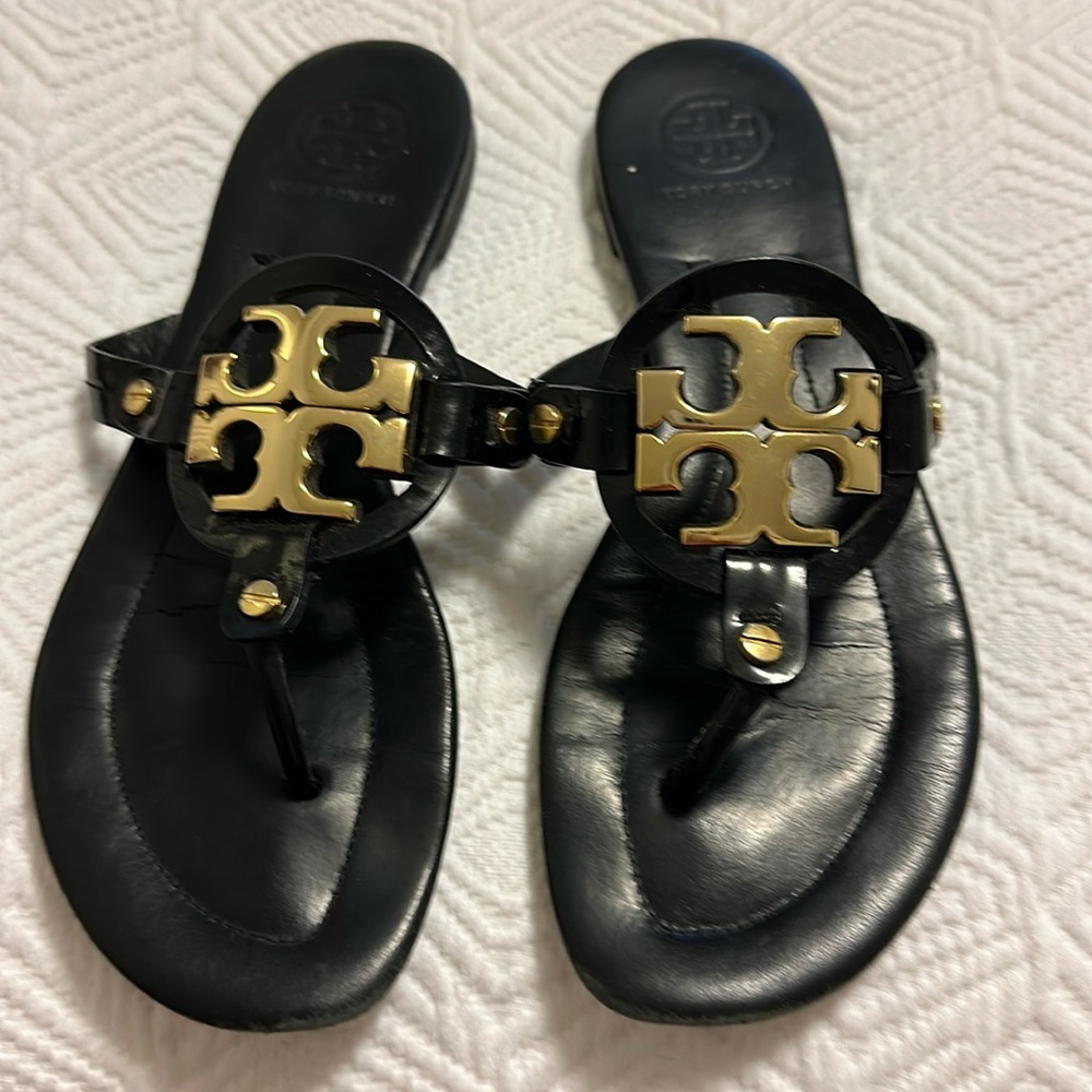 Tory Burch black sandals